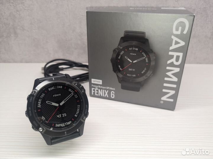 Garmin Fenix 6 sapphire (pro)