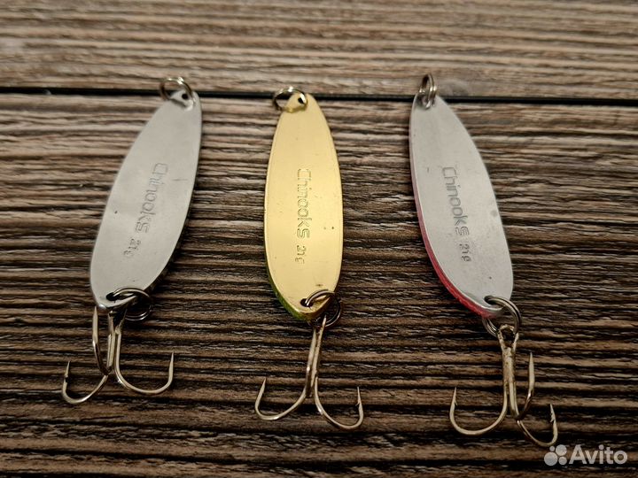 Блесна на лосося Chinook 21 гр набор 3 шт