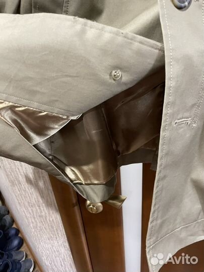 Мужской плащ тренч zolla