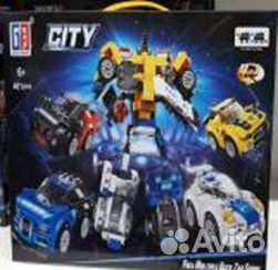 Конструктор 4 в 1 city 481 деталь