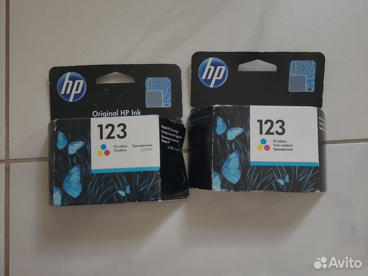 Картридж hp 123 color