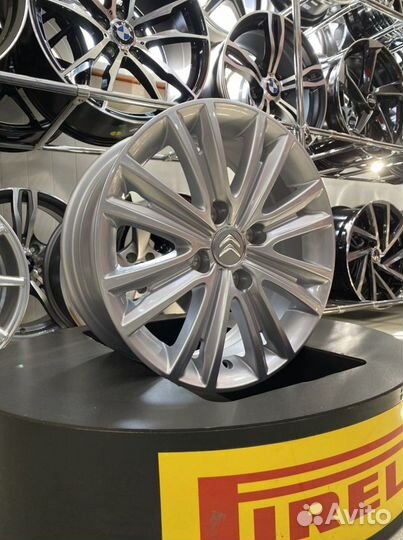 Диски литые 4 108 R15 пежо ситроен