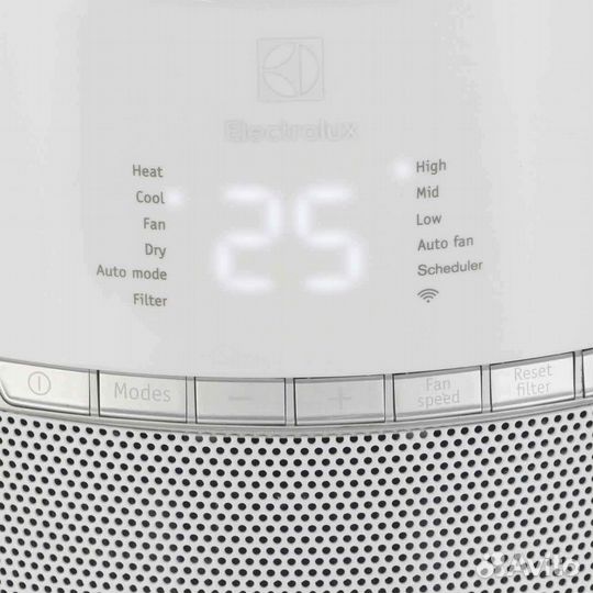 Кондиционер мобильный electrolux eacm-10 fp/n6 сер