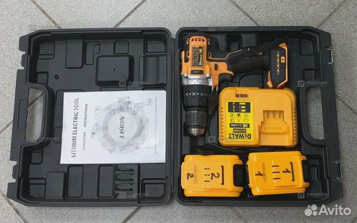 Мт4) Дрель-шуруповерт dewalt DCD996P2