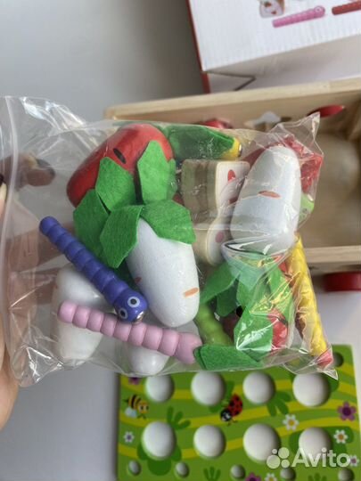 Сортер детский Новый деревянный