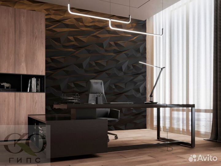 3D Гипсовые панели Скала Современный декор