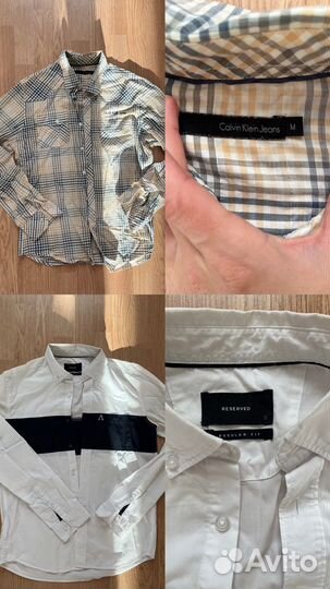 Мужские вещи zara, hm 46