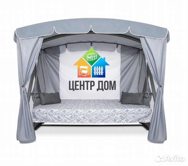 Качели садовые премиум 