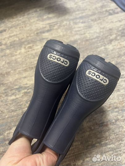 Сапоги Crocs c8, сандали котофей 23, 24