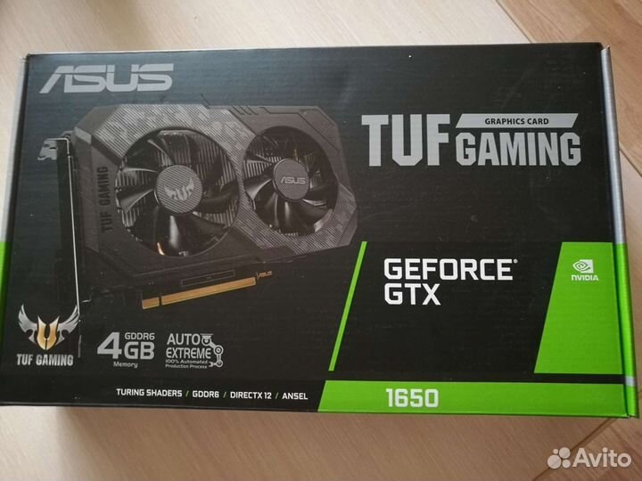 Видеокарта GTX 1650 4gb,gddr6