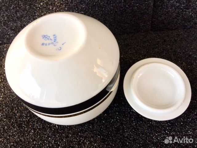 Сахарница Вербилки винтажная (1954 г.)