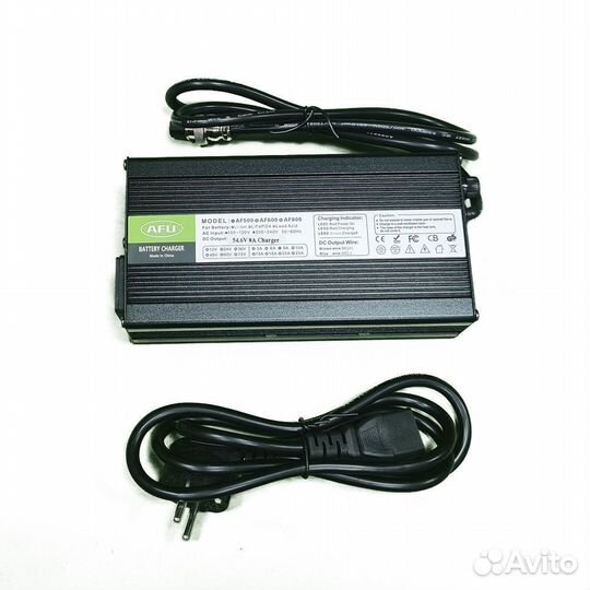 Зарядка для электровелосипеда 48V(54.6V) /8A CC-CV