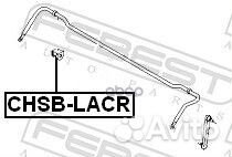 Втулка заднего стабилизатора D10.5 chsb-lacr