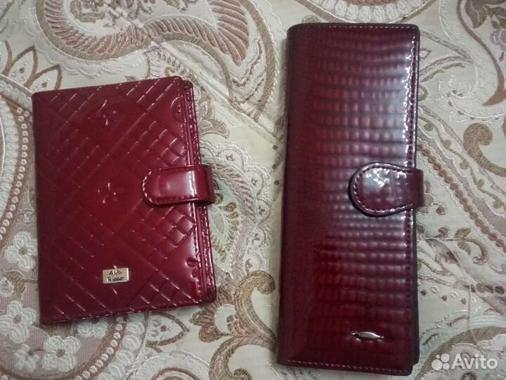 Обложка на паспорт с правами и картхолдер