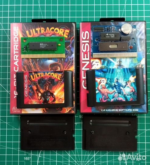 Картриджи Sega Genesis кастомные