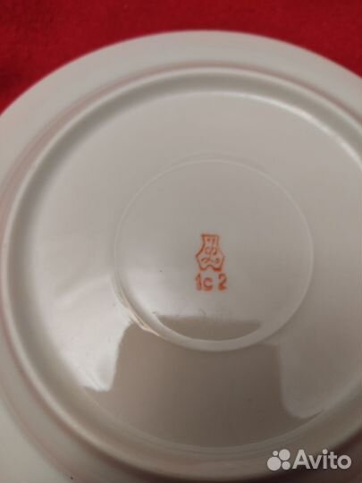 Тарелки СССР добрушский фарфоровый завод