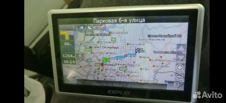 Навигатор Explay GTI5 карты Navitel