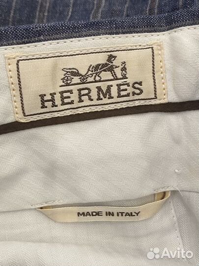 Брюки Hermes классические лен