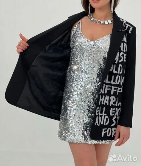 Пиджак женский оверсайз