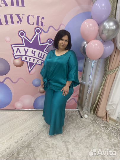 Шелковый костюм