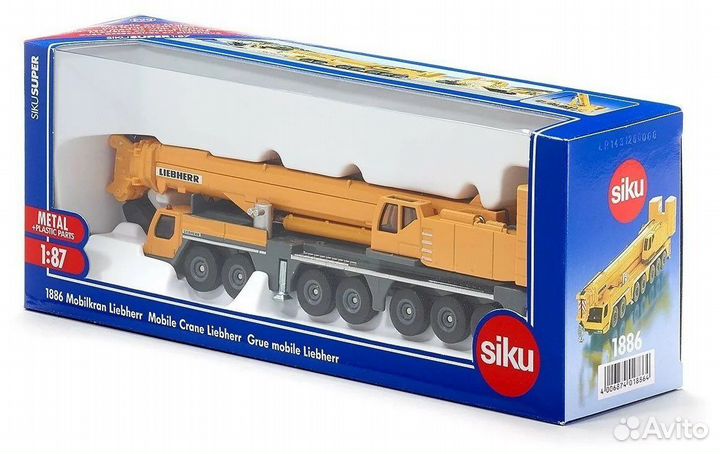Siku 1886 Автокран Liebherr