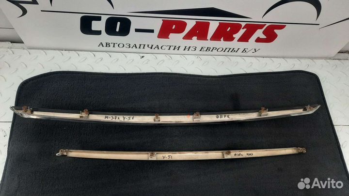 Хром крышки багажника Инфинити m37