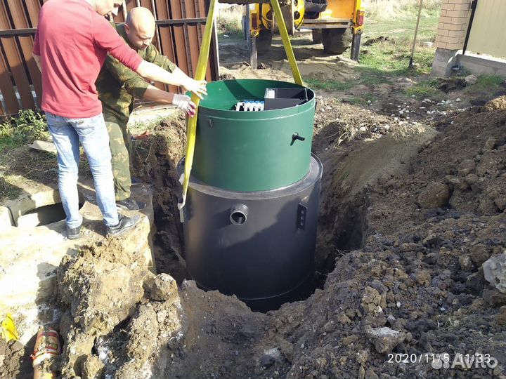 Септик для высоких грунтовых вод