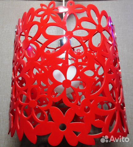 Люстра Подвесная Ozcan 3701-1А,06 Deyzi Красный