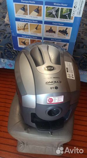 Моющий пылесос LG VC 9551 WNT