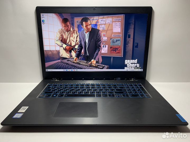 Огромный игровой ноутбук i5/9th/16gb/GTX1650/M.2