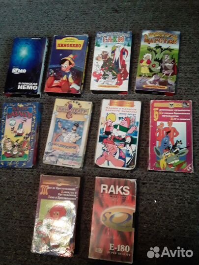 Мультфильмы кассеты vhs детские фильмы