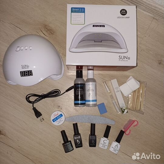 Набор для наращивания, для маникюра, педикюра