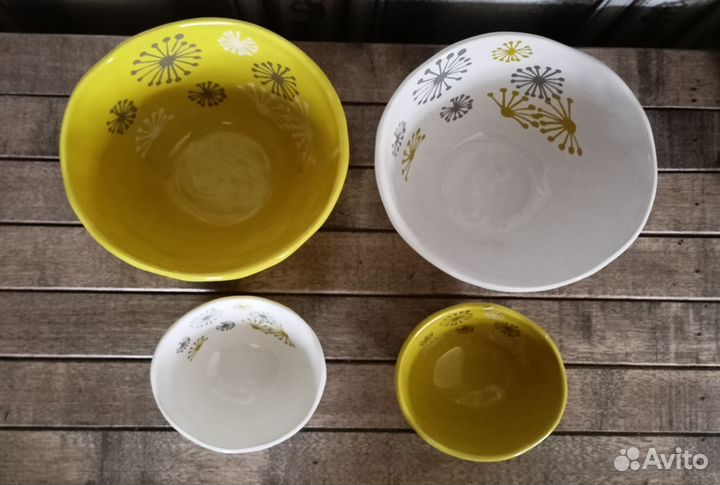 Набор керамических салатников