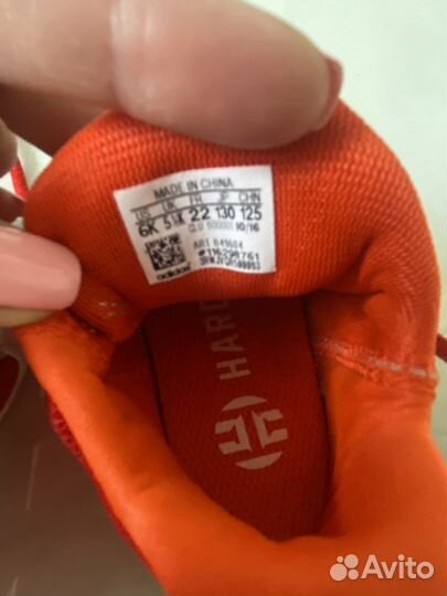 Кроссовки новые Adidas амер 6 разм, стелька 14 см