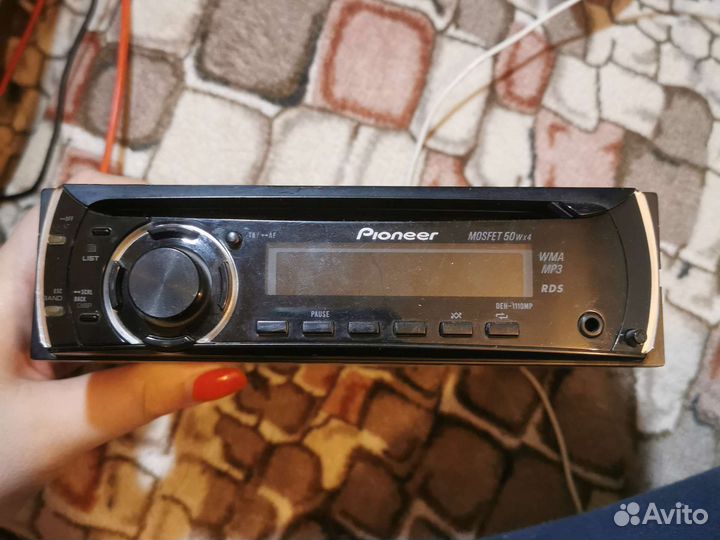 Магнитола pioner deh-1110mp