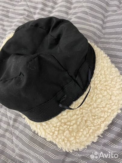 Плюшевая панама женская