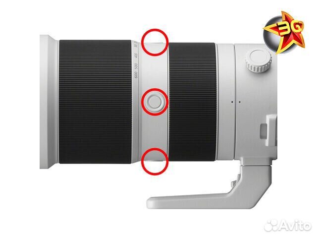 Объектив Sony FE 200–600mm f/5.6–6.3G OSS (SEL-200600G)