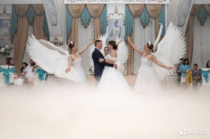 Тяжелый дым для первого танца на свадьбу