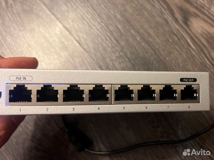 Ubiquiti unifi switch 8 свитч/маршрутизатор