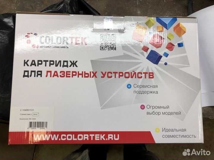 Картридж xerox 3550