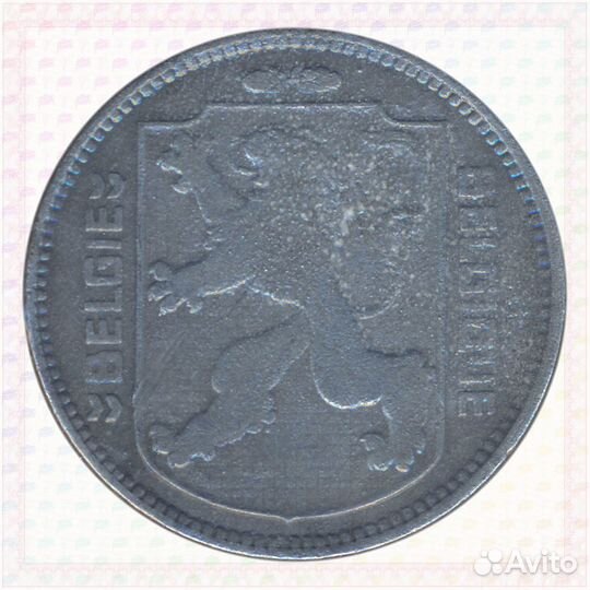 1 Франк 1944 Бельгия, надпись: belgie - belgique