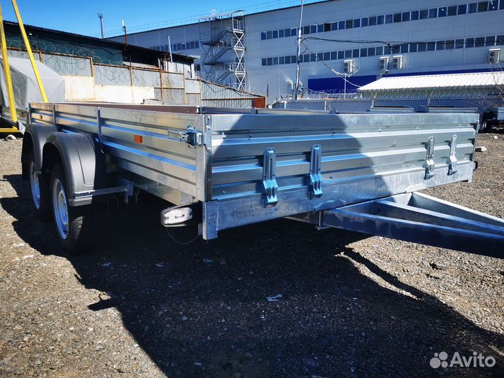 Прицеп двухосный 3.5х1.9 мзса 817736