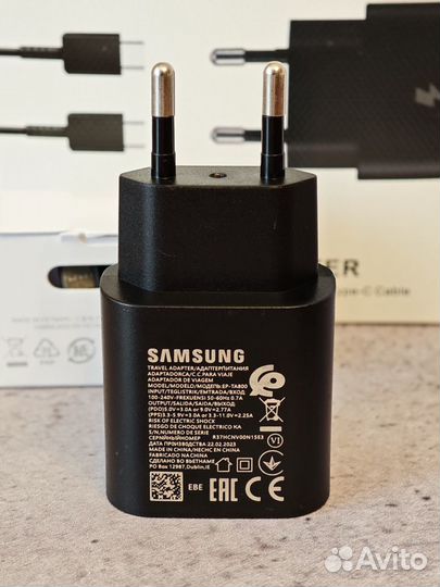 Быстрая зарядка Samsung 25W (новая)