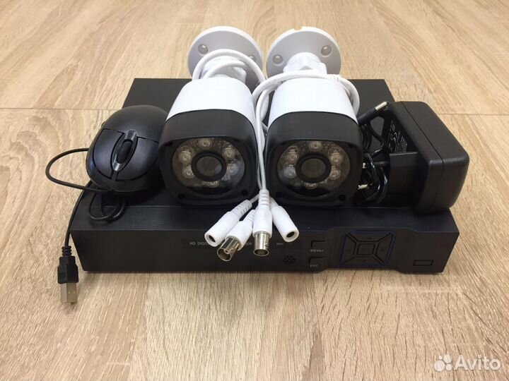 Комплект видеонаблюдения 2 мп