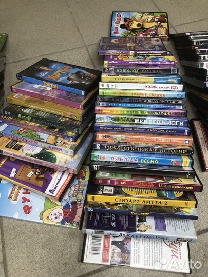 Диски мультики и фильмы