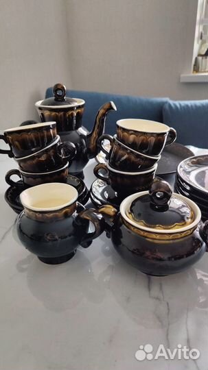 Чайный сервиз СССР зик Конаково на 6 персон