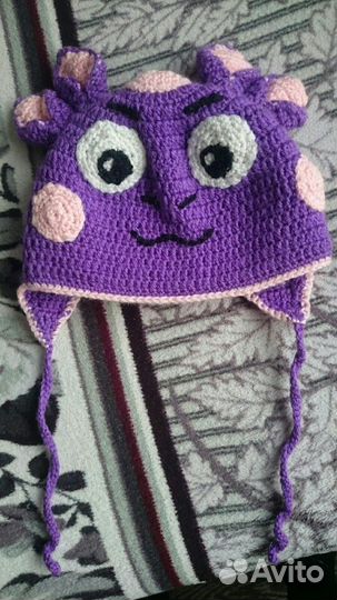 Шапка Лунтик