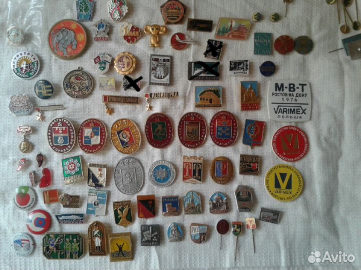 Значки из СССР