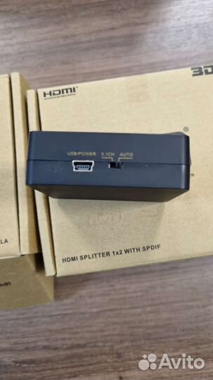 Hdmi сплиттер на 2. sp124sla