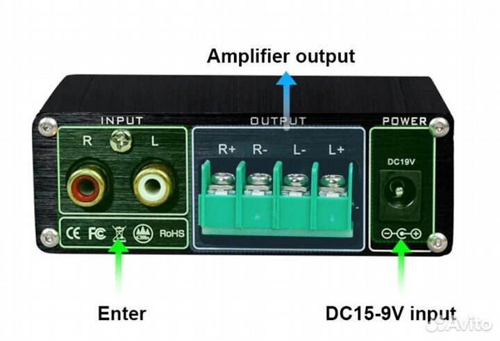 Цифровой усилитель brzhifi MA12070